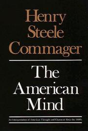 The American mind by Henry Steele Commager