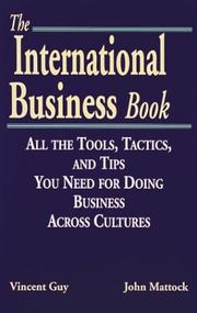 Cover of: The international business book