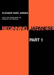 Cover of: Beginning Japanese