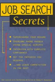 Cover of: Job search secrets