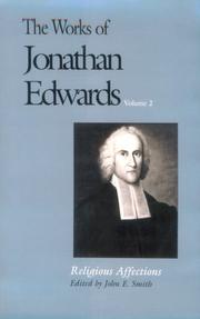 Cover of: Religious Affections (The Works of Jonathan Edwards Series, Volume 2)