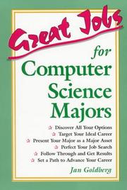 Cover of: Great jobs for computer science majors