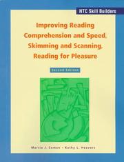 Cover of: Improving Reading Comprehension and Speed, Skimming and Scanning, Reading for Pleasure