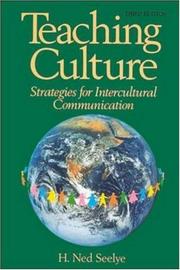 Cover of: Teaching culture by H. Ned Seelye