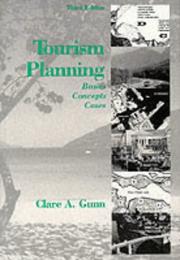 Cover of: Tourism Planning by Clare A. Gunn