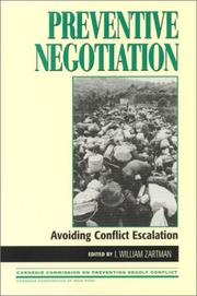 Preventive negotiation : avoiding conflict escalation