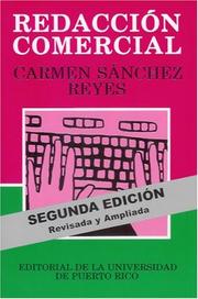Cover of: Redacción comercial by Carmen Sánchez Reyes