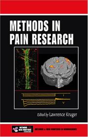 Methods in pain research