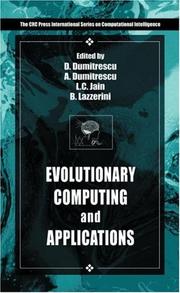 Cover of: Evolutionary Computation (International Series on Applied Computer Intelligence)