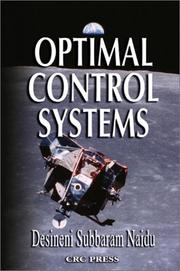 Cover of: Optimal Control Systems by D. Subbaram Naidu