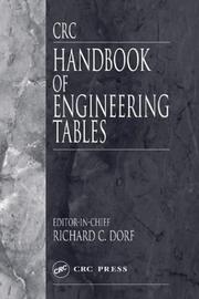 CRC handbook of engineering tables