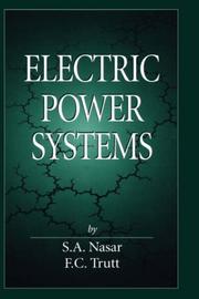 Cover of: Electric power systems