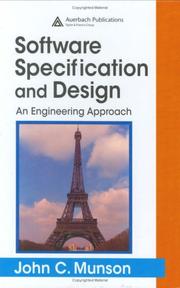 Software specification and design : an engineering approach