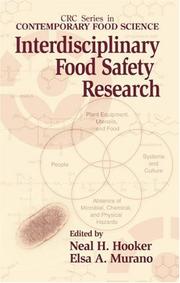 Cover of: Interdisciplinary Food Safety Research (Contemporary Food Science) |