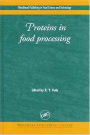 Proteins in food processing