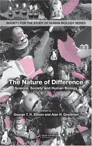 The nature of difference : science, society and human biology