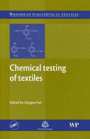 Chemical Testing of Textiles by Qinguo Fan