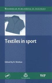Cover of: Textiles in Sport (Woodhead Publishing in Textiles)