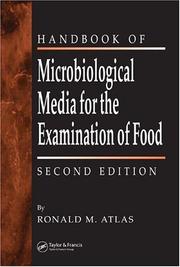 Handbook of microbiological media for the examination of food