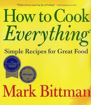 Cover of: How to cook everything by Mark Bittman