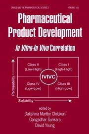 Pharmaceutical product development : in vitro-in vivo correlation