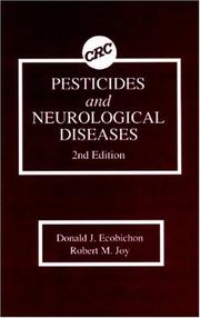Pesticides and neurological diseases by Donald J. Ecobichon