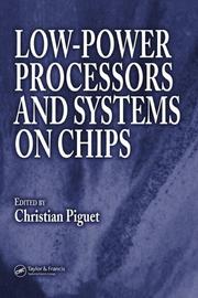 Cover of: Low-Power Processors and Systems on Chips