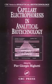 Capillary electrophoresis in analytical biotechnology