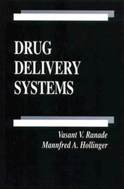 Drug delivery systems by Vasant V. Ranade