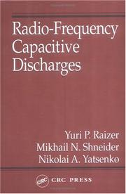Radio-frequency capacitive discharges by Raĭzer, I͡U. P.