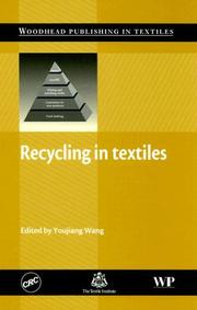 Cover of: Recycling in Textiles (Woodhead Publishing in Textiles)