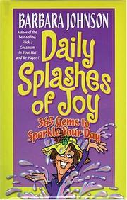 Cover of: Daily splashes of joy