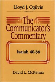 Cover of: Isaiah 40-66 (Communicator's Commentary Ot)