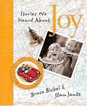Cover of: Stories we heard about joy: on our trip across America