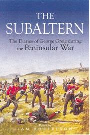 Cover of: SUBALTERN: Chronicle of the Peninsular War