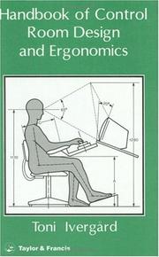 Handbook of control room design and ergonomics