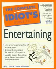 Cover of: The complete idiot's guide to entertaining