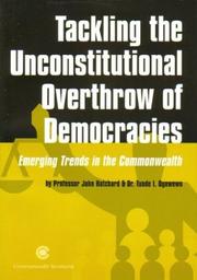 Tackling the unconstitutional overthrow of democracies : emerging trends in the Commonwealth