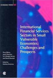 International financial services sectors in small vulnerable economies : challenges and prospects