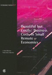 Beautiful but costly : business costs in small remote economies