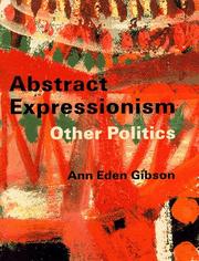 Cover of: Abstract expressionism: other politics