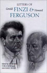 Letters of Gerald Finzi and Howard Ferguson