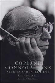 Copland connotations : studies and interviews