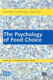 The psychology of food choice