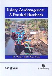 Cover of: Fishery Co-Management: A Practical Handbook (Cabi Publishing)