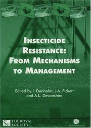 Insecticide resistance : from mechanisms to management