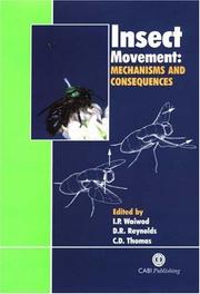 Insect movement : mechanisms and consequences : proceedings of the Royal Entomological Society's 20th Symposium