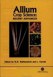 Allium crop science : recent advances