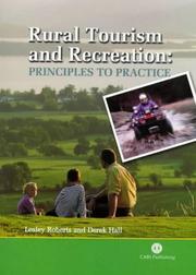 Rural tourism and recreation : principles to practice