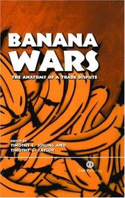 Banana wars : the anatomy of a trade dispute